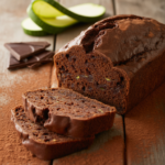 Chocolate Zucchini Bread fresh loaf sliced