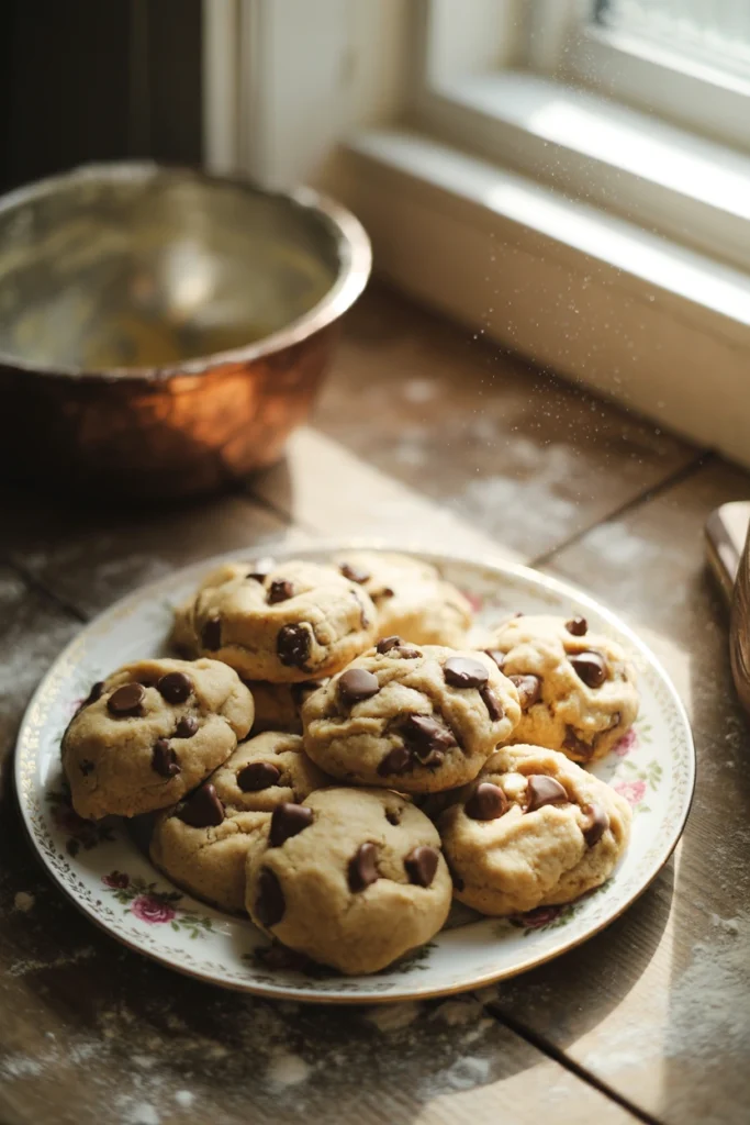 Cookie Dough Cookies fresh from oven