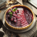cranberry curd tart holiday dessert