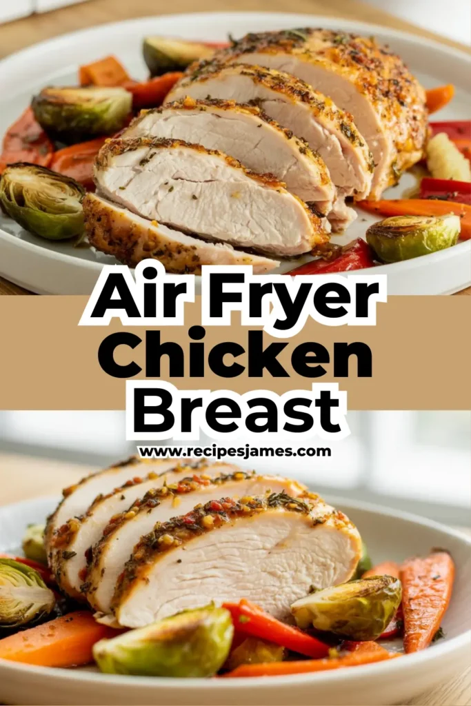 Juicy Air Fryer Chicken Breast in 20 Minutes 2 Juicy Air Fryer Chicken Breast in 20 Minutes
