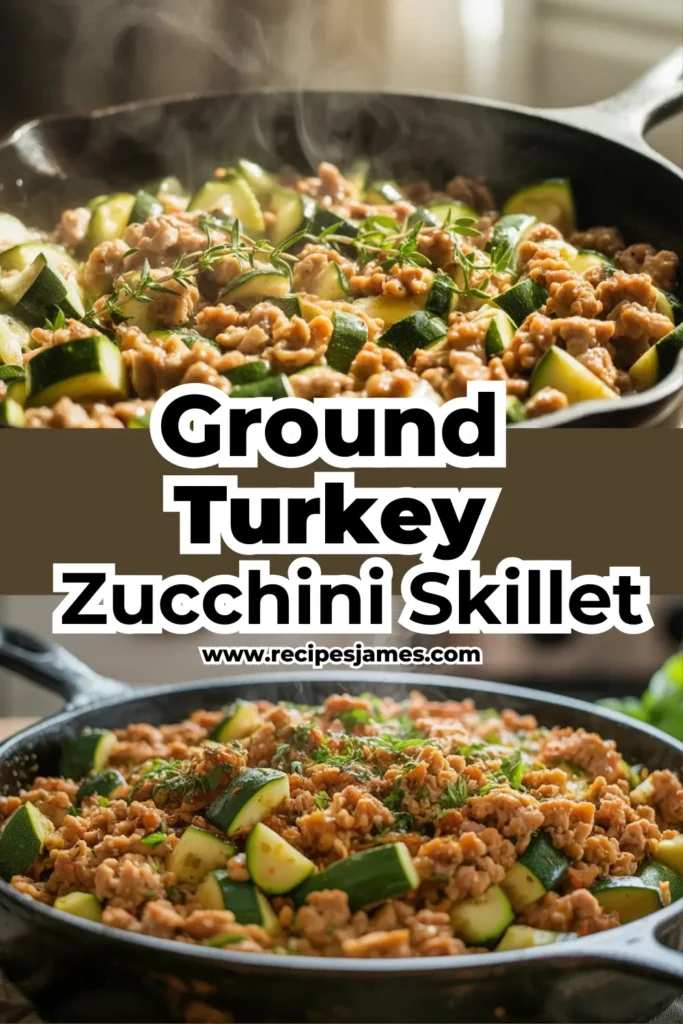 Easy Ground Turkey & Zucchini Skillet for Busy Weeknights 2 Easy Ground Turkey & Zucchini Skillet for Busy Weeknights