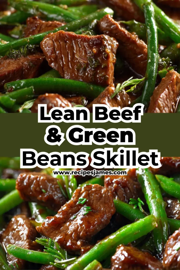 Quick Lean Beef & Green Beans Dinner 2 Quick Lean Beef & Green Beans Dinner