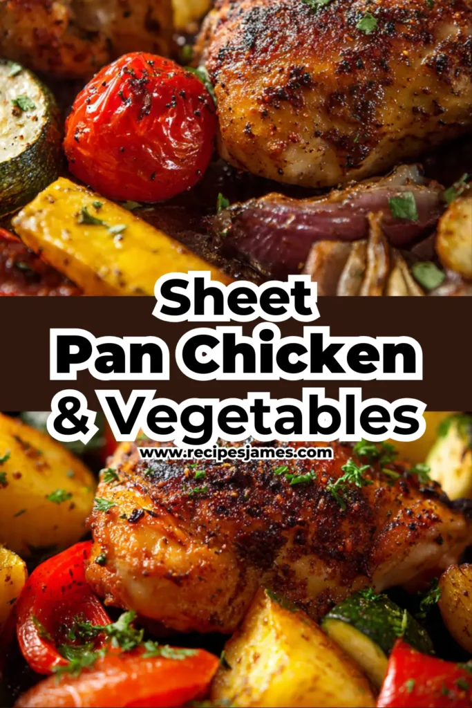 Easy Baked Chicken & Vegetables Recipe 2 Easy Baked Chicken & Vegetables Recipe