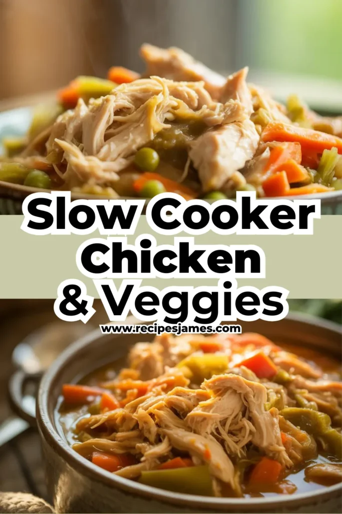 Healthy Crockpot Chicken Dinner for Busy Nights 2 Healthy Crockpot Chicken Dinner for Busy Nights