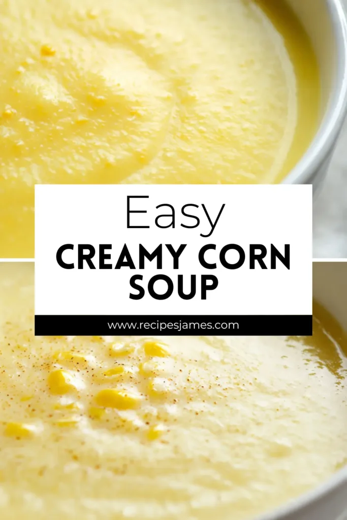 Easy Creamy Corn Soup – Ready in 20 Minutes 2 Easy Creamy Corn Soup – Ready in 20 Minutes