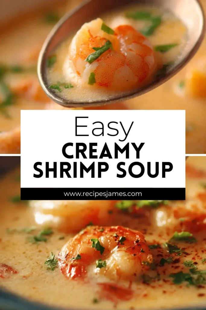 Creamy Shrimp Soup (Quick Seafood Dinner) 2 Creamy Shrimp Soup (Quick Seafood Dinner)