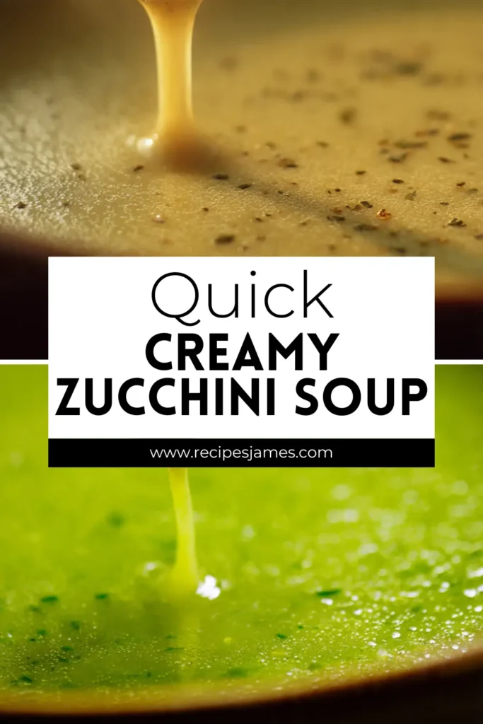 Creamy Zucchini Soup (Quick Blender Soup) 2 Creamy Zucchini Soup (Quick Blender Soup)