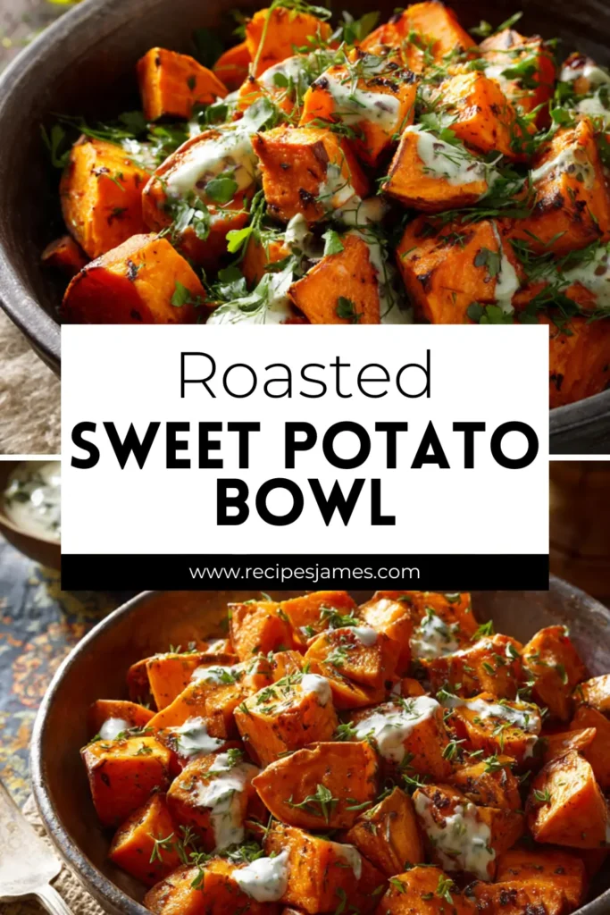 Roasted Sweet Potato Bowl – Healthy Dinner Idea 2 Roasted Sweet Potato Bowl – Healthy Dinner Idea