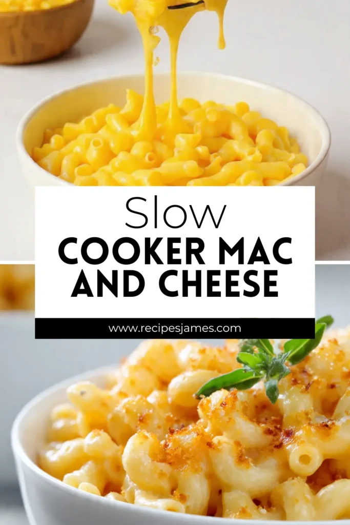 Slow Cooker Mac and Cheese 2 Slow Cooker Mac and Cheese