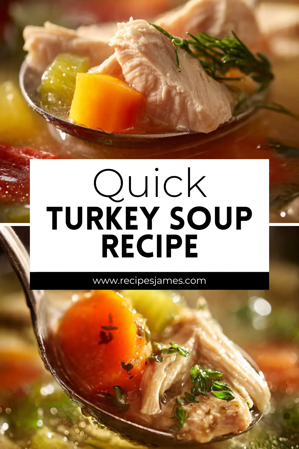 Home 54 Turkey Soup (Quick Leftover Meal)
