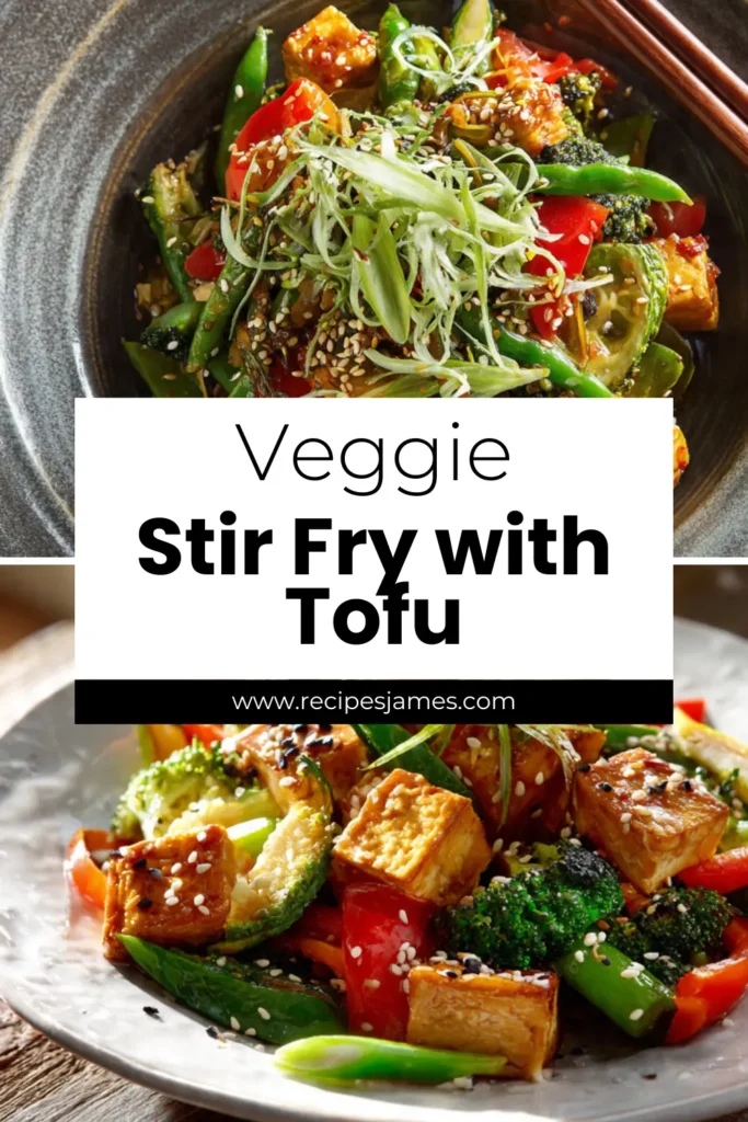 Veggie Stir Fry with Tofu – Easy Vegan Dinner 2 Veggie Stir Fry with Tofu – Easy Vegan Dinner