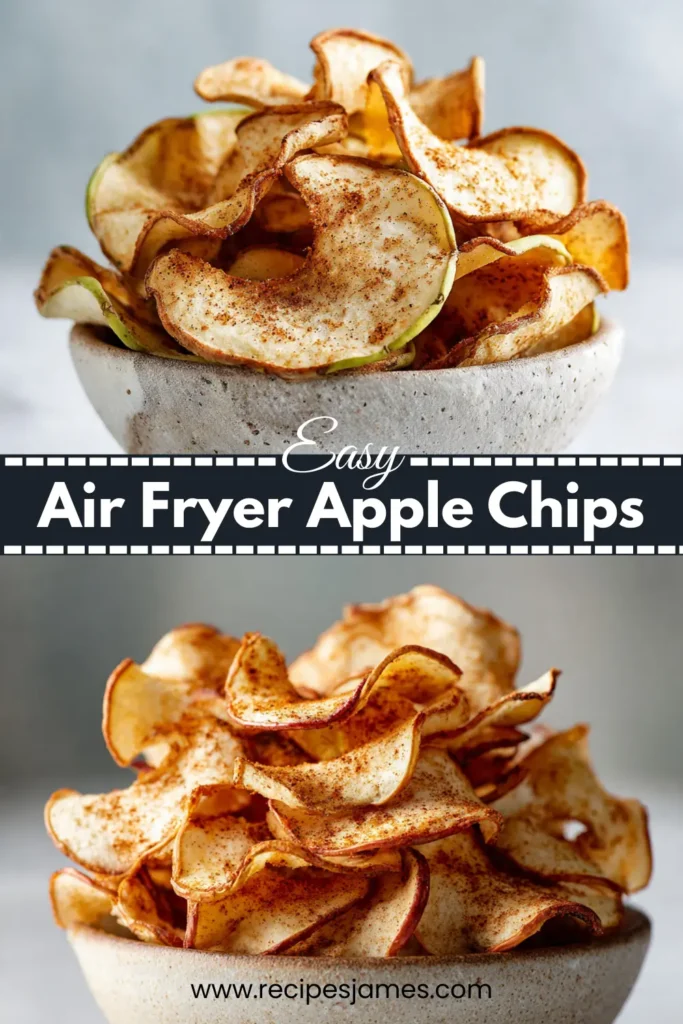 Air Fryer Apple Chips (Crispy, Healthy Snack in Minutes) 2 Air Fryer Apple Chips (Crispy, Healthy Snack in Minutes)