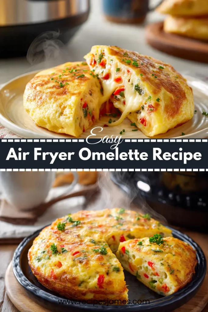 Air Fryer Omelette (Fluffy & Easy) 2 Air Fryer Omelette (Fluffy & Easy)