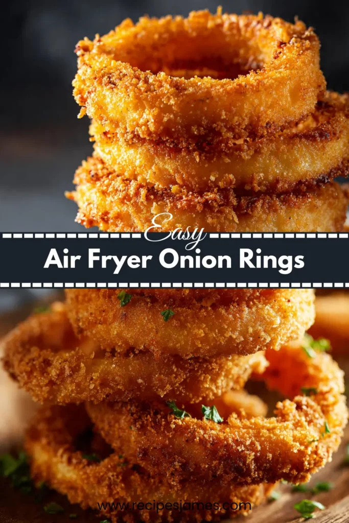 Easy Air Fryer Onion Rings – Ready in 15 Minutes 2 Easy Air Fryer Onion Rings – Ready in 15 Minutes