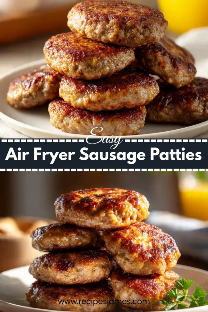 Perfect Air Fryer Breakfast Sausage Patties 2 Perfect Air Fryer Breakfast Sausage Patties