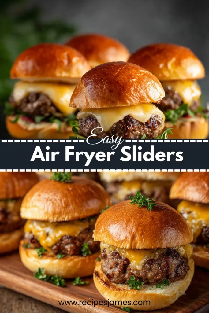 Air Fryer Sliders (Juicy & Melty) 2 Air Fryer Sliders (Juicy & Melty)