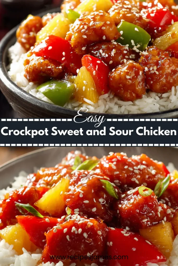 Crockpot Sweet and Sour Chicken (So Easy) 2 Crockpot Sweet and Sour Chicken (So Easy)