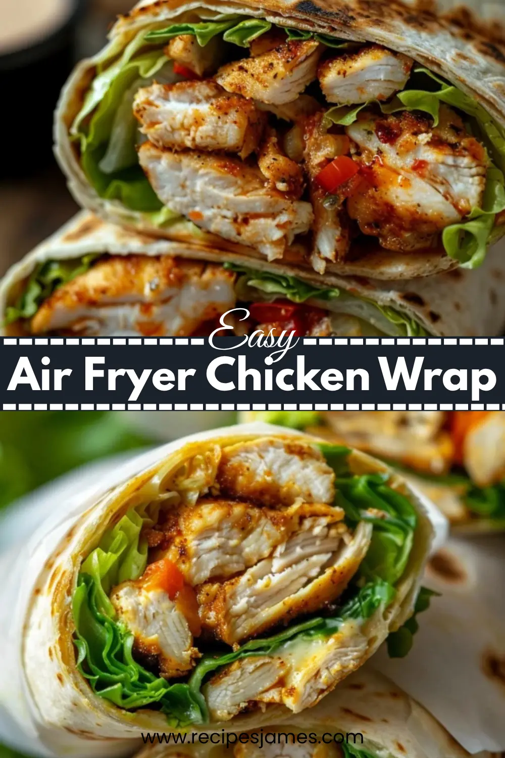 Home 43 Easy Air Fryer Chicken Wrap Recipe