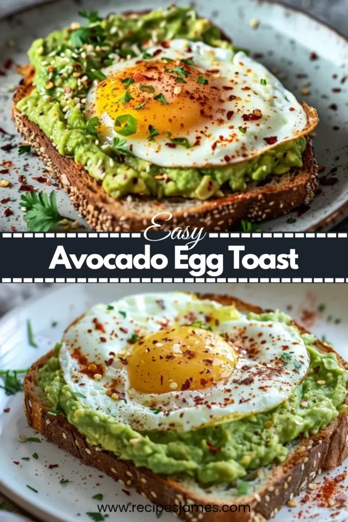 Avocado Egg Toast – Healthy & Easy Breakfast 2 Avocado Egg Toast – Healthy & Easy Breakfast