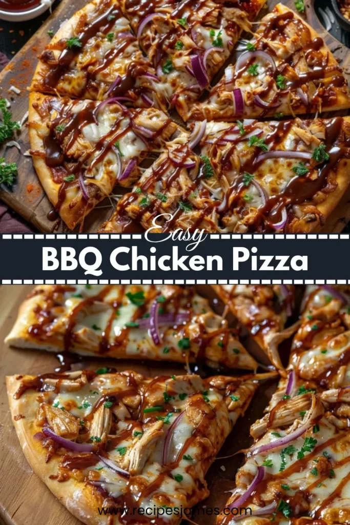 BBQ Chicken Pizza (Easy Homemade Recipe) 2 Easy Turkey Melt Recipe