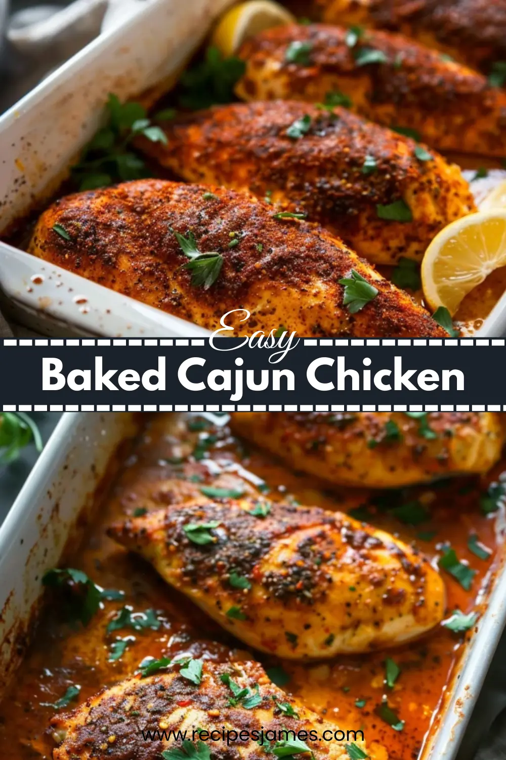 Home 43 Easy Baked Cajun Chicken Recipe