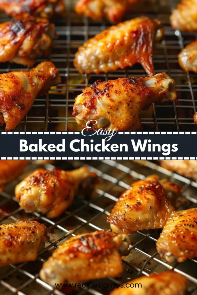 Crispy Oven Baked Chicken Wings 2 Crispy Oven Baked Chicken Wings