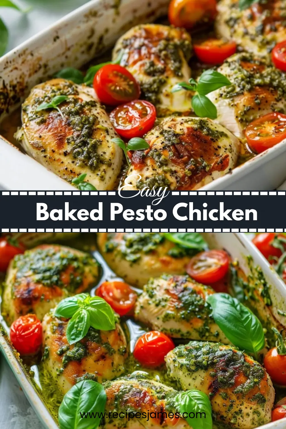 Home 42 Easy Baked Pesto Chicken Breast Recipe