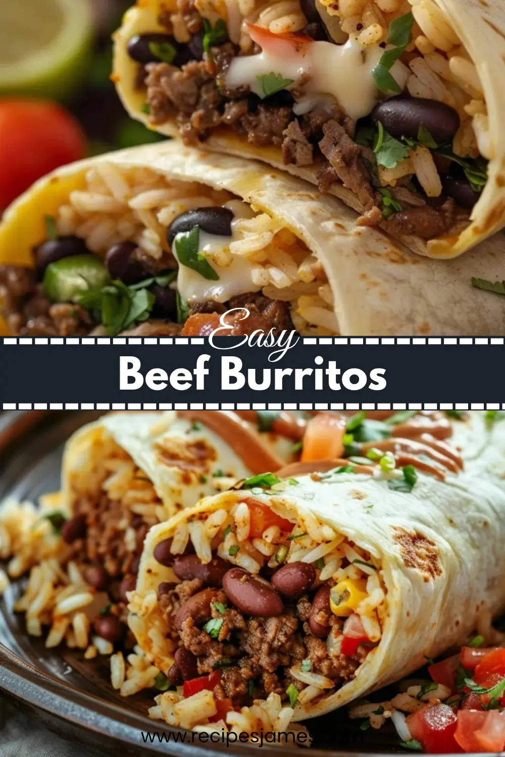 Home 42 Easy Homemade Beef Burritos