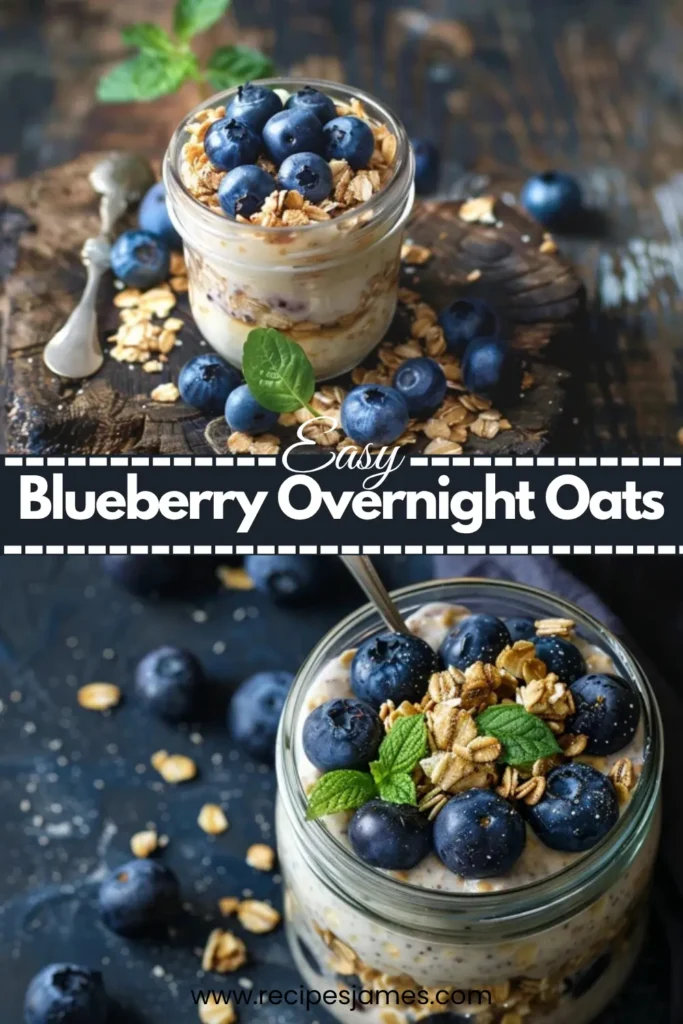 Easy Blueberry Oatmeal Meal Prep 2 Easy Blueberry Oatmeal Meal Prep