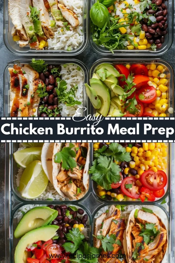 Easy Chicken Burrito Bowls for the Week 2 Easy Chicken Burrito Bowls for the Week