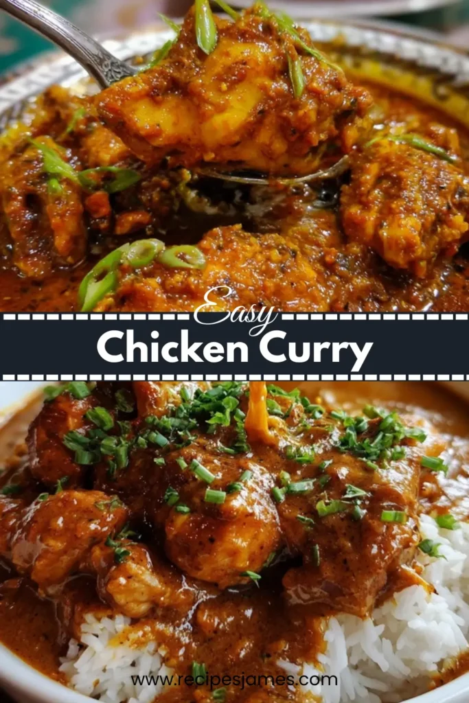 Easy Chicken Curry Recipe (Creamy and Flavorful) 2 Chicken Curry