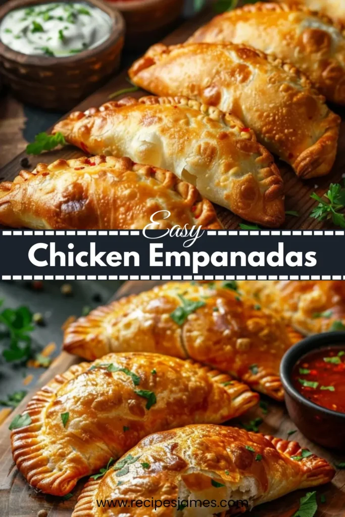 Easy Chicken Empanadas Recipe 2 Easy Chicken Empanadas Recipe