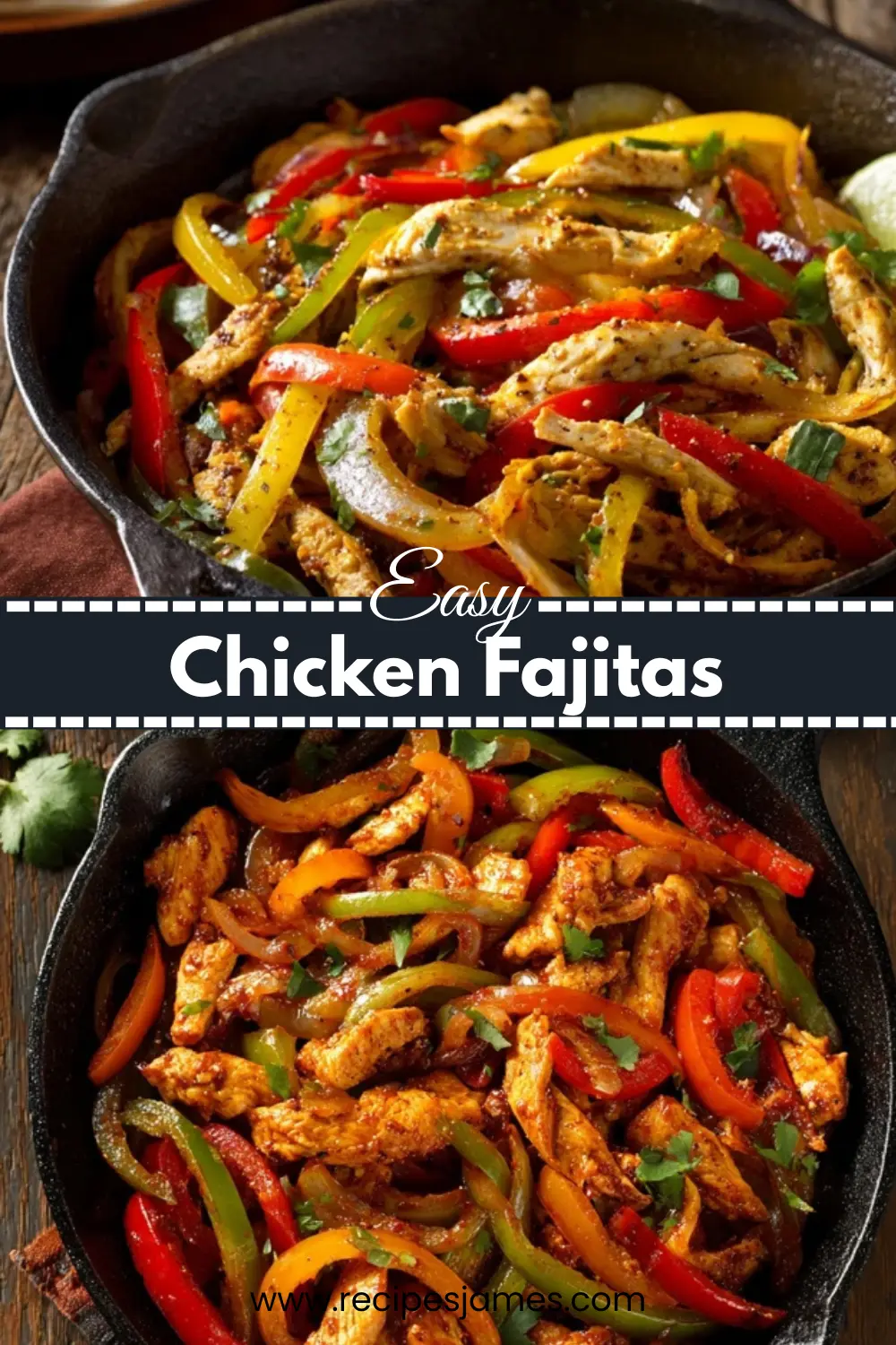Home 42 Easy Chicken Fajitas Recipe (Better Than Restaurant)