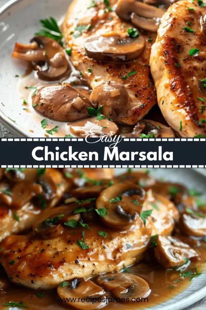 Chicken Marsala (Rich, Savory & Restaurant-Style) 2 Chicken Marsala (Rich, Savory & Restaurant-Style)