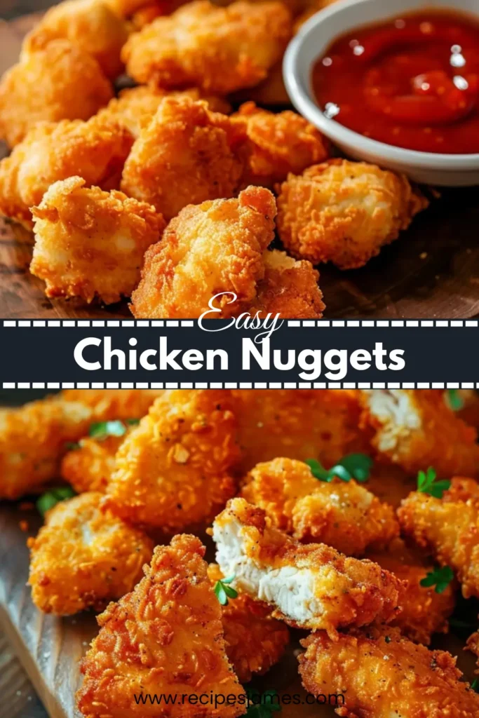 Easy Homemade Chicken Nuggets 2 Easy Homemade Chicken Nuggets