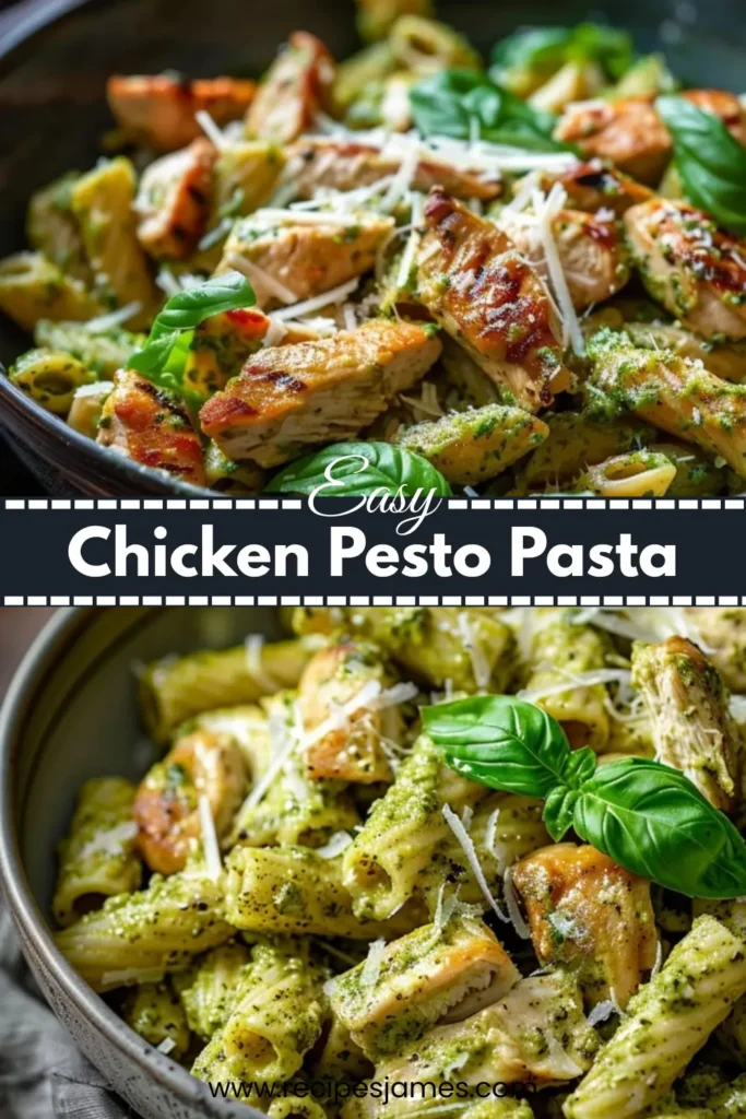Chicken Pesto Pasta – Easy 30 Minute Dinner 2 Chicken Pesto Pasta – Easy 30 Minute Dinner
