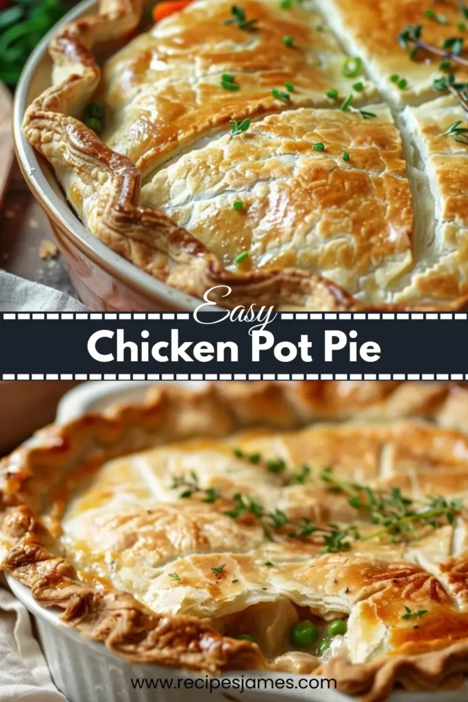 Chicken Pot Pie – Classic Comfort Food 2 Chicken Pot Pie – Classic Comfort Food