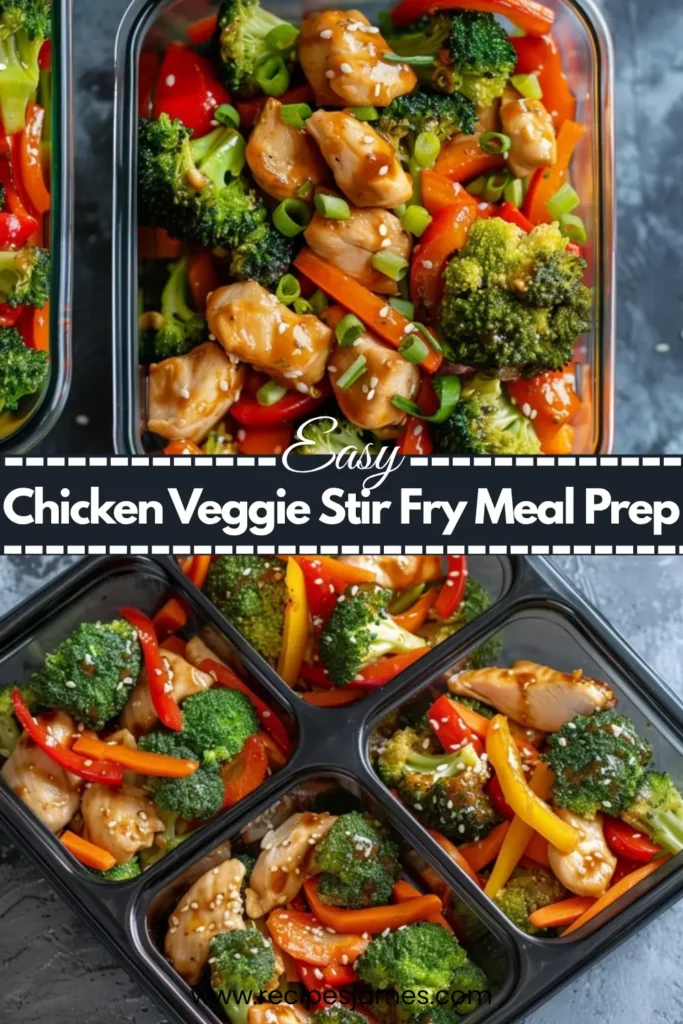 Easy Chicken Stir Fry Meal Prep 2 Easy Chicken Stir Fry Meal Prep