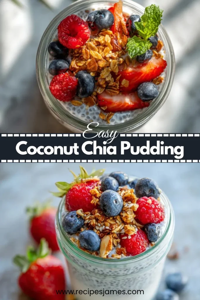 Coconut Chia Pudding Recipe for Easy Make-Ahead Breakfast 2 Coconut Chia Pudding Recipe for Easy Make-Ahead Breakfast