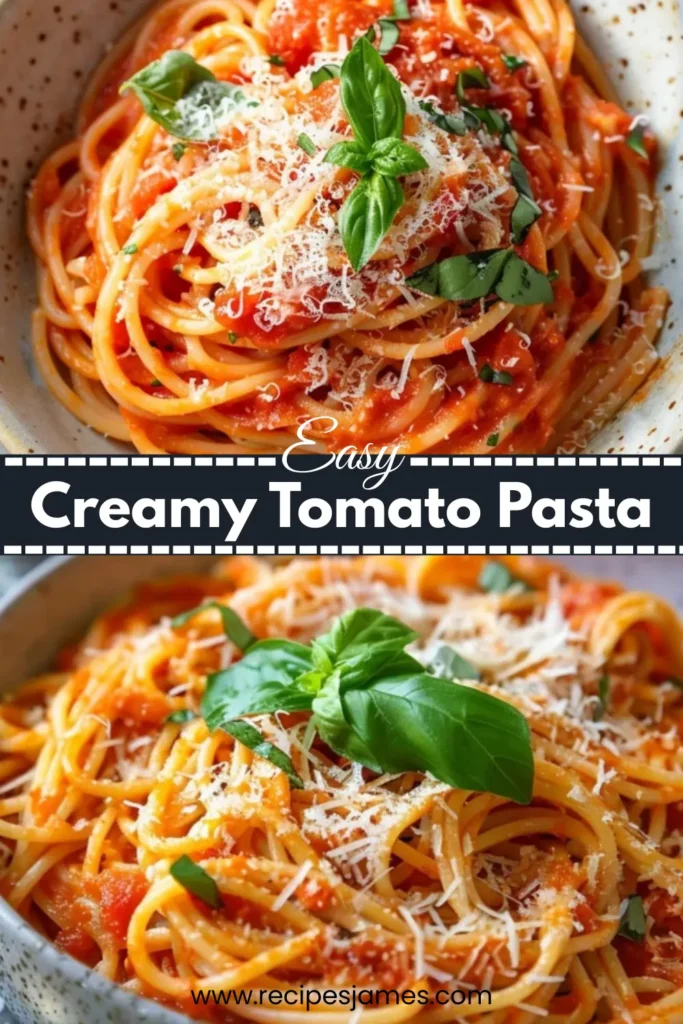 Creamy Tomato Pasta (Rich & Easy Dinner) 2 Creamy Tomato Pasta (Rich & Easy Dinner)