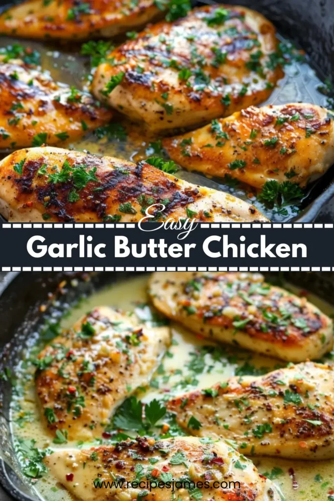 Juicy Garlic Butter Chicken in 30 Minutes 2 Juicy Garlic Butter Chicken in 30 Minutes