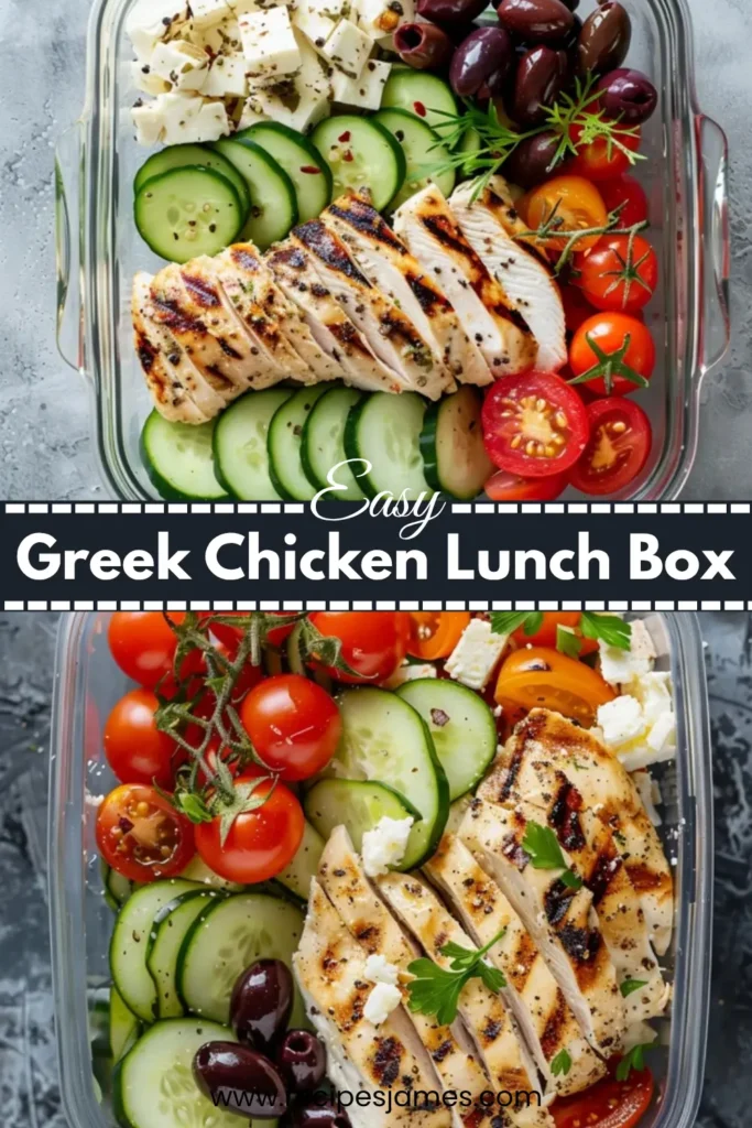 Easy Greek Chicken Meal Prep 2 Easy Greek Chicken Meal Prep