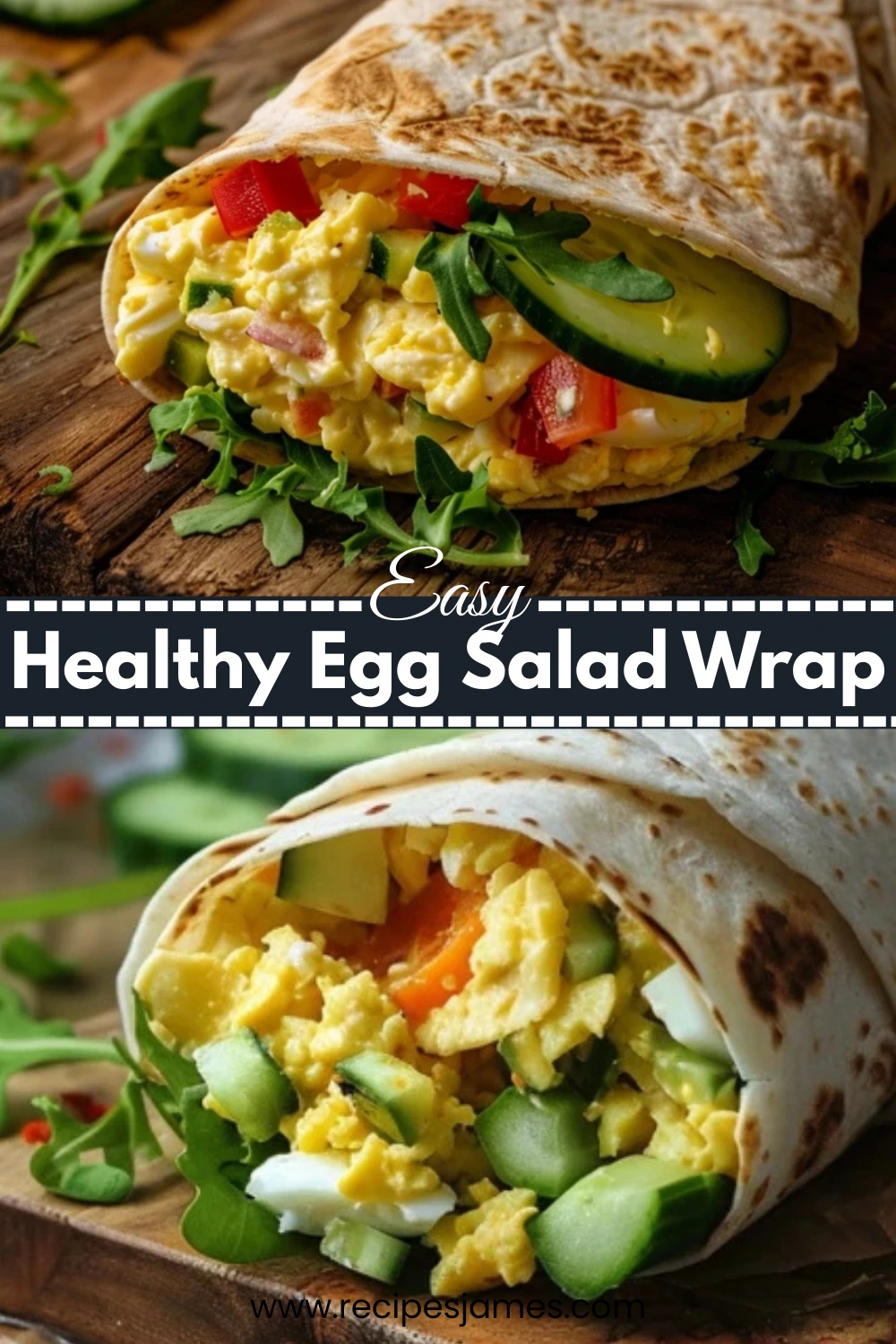 Home 41 Healthy Egg Salad Wrap