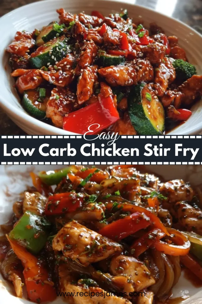 Easy Low Carb Chicken Stir Fry Recipe 2 Low Carb Chicken Stir Fry