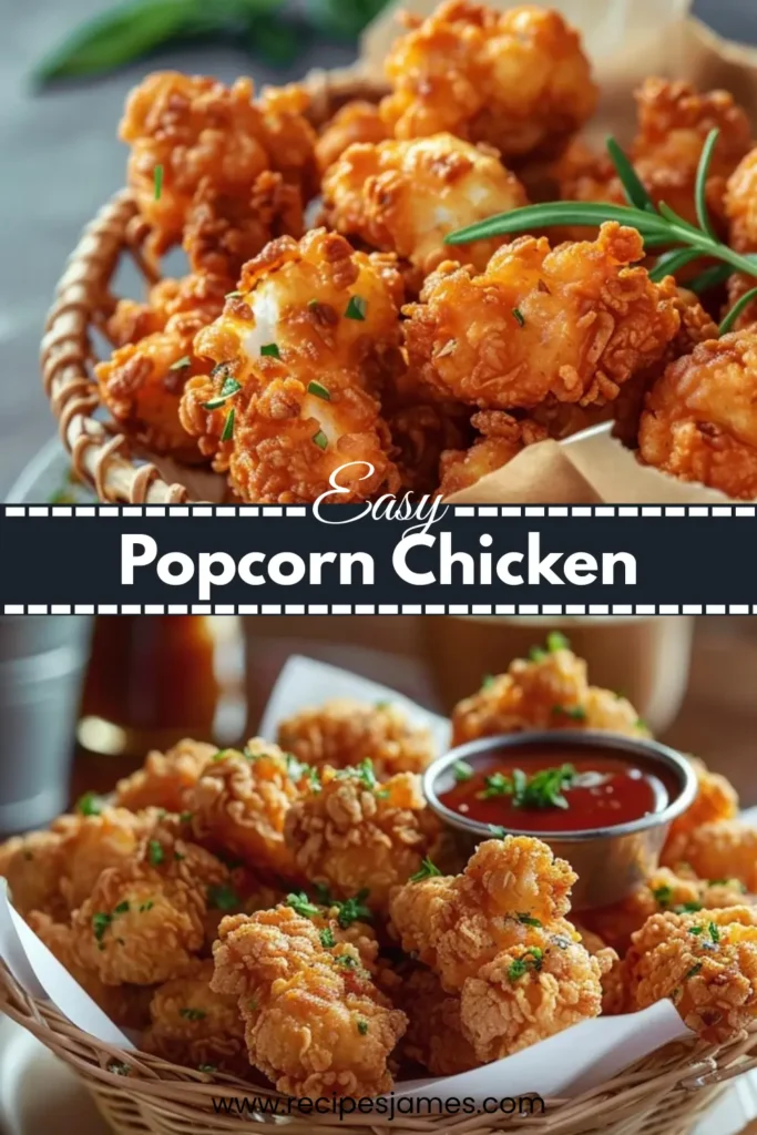Easy Homemade Popcorn Chicken 2 Easy Homemade Popcorn Chicken