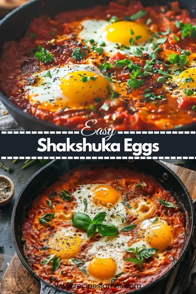 Shakshuka Eggs – Easy One Pan Breakfast Recipe 2 Shakshuka Eggs – Easy One Pan Breakfast Recipe