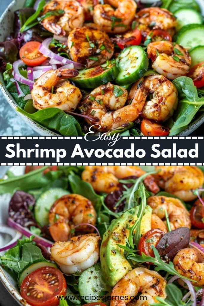 Shrimp Avocado Salad 2 Shrimp Avocado Salad
