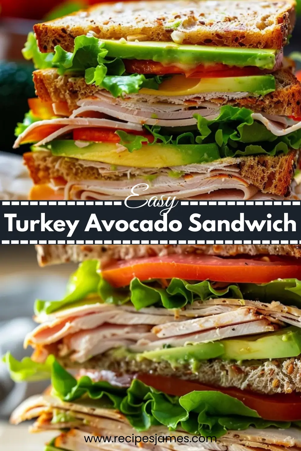 Home 39 Healthy Turkey Avocado Sandwich (Quick & Easy Lunch)