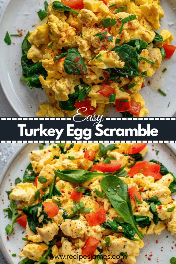 Turkey Egg Scramble – Quick & Healthy Breakfast Recipe 2 Turkey Egg Scramble