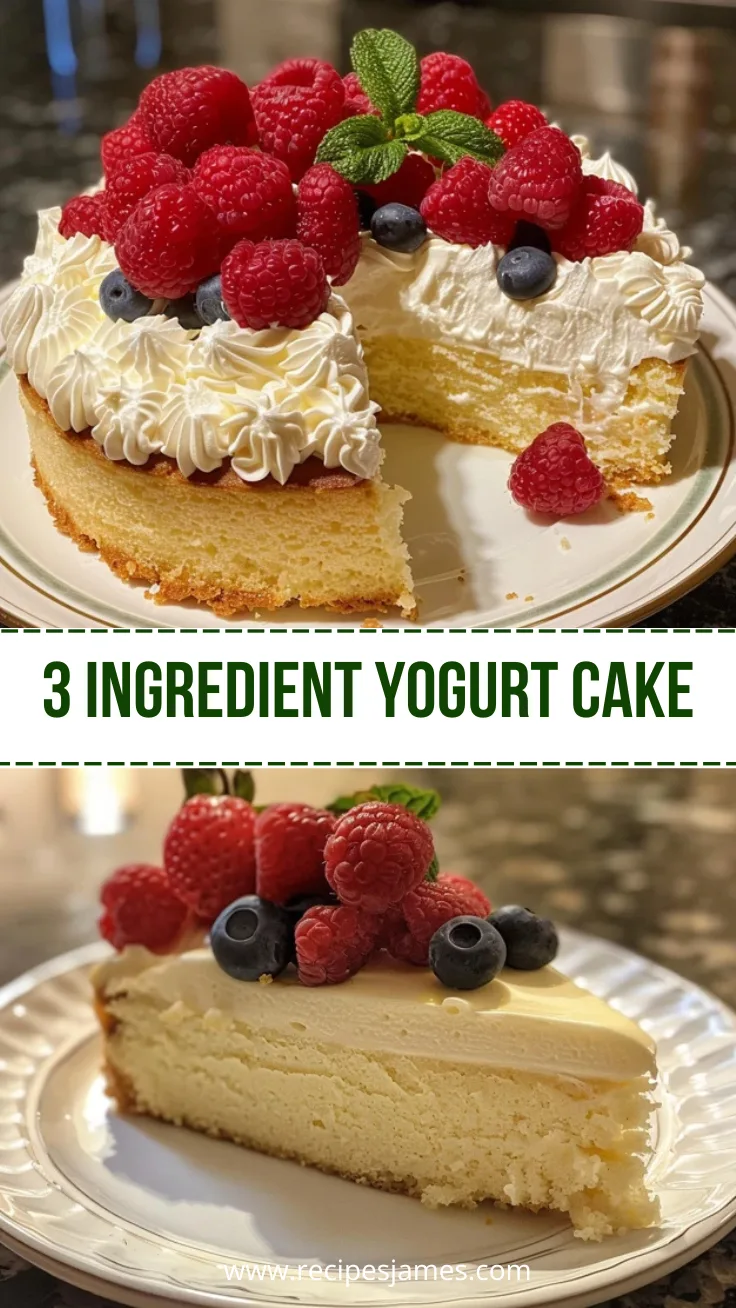 Home 39 3 Ingredient Yogurt Cake